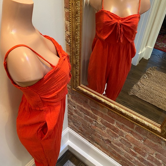 ANTHROPOLOGIE| super soft crepe jumpsuit| M - Picture 5 of 8